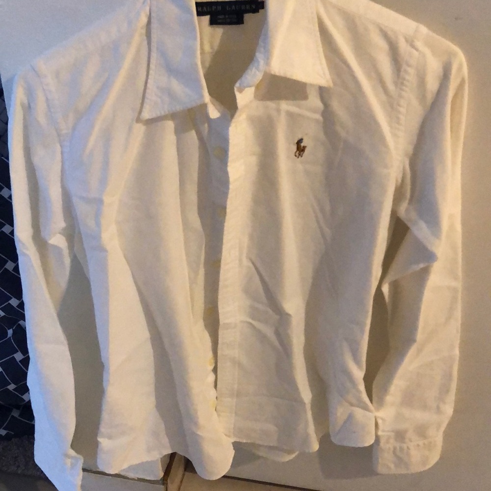 Polo Ralph Lauren slim fit in white